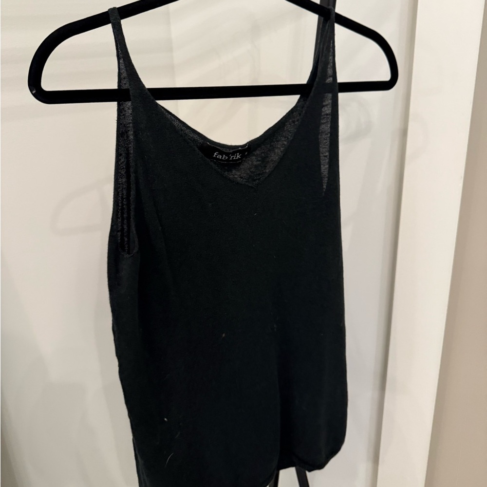 fab'rik Black Camisole Top